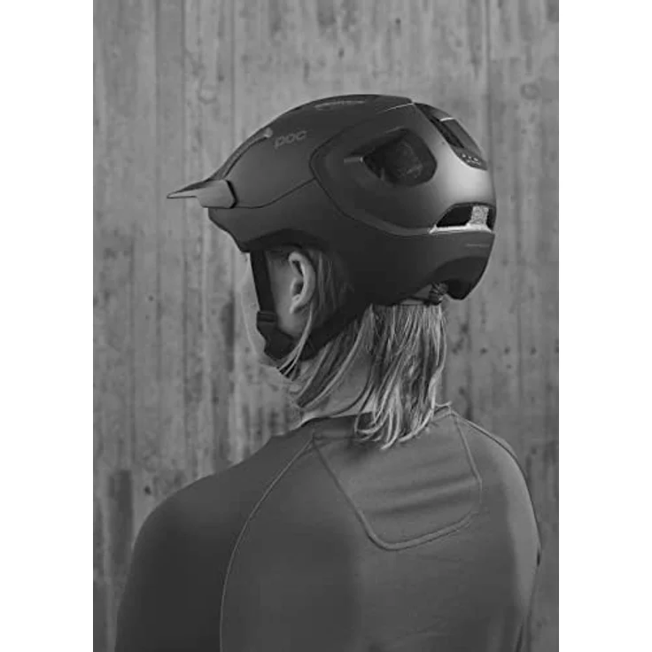 POC AXION Fahrradhelm, leichter Trail-Helm mit erweiterter Schale, Rot (59–62 cm) – Bild 6