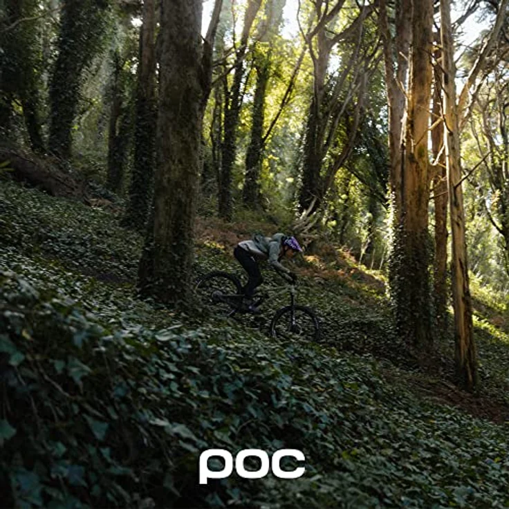 POC Tectal Race MIPS Hydrogen White/Uranium Black 51-54 Fahrradhelm, Mountainbike Helm mit erweiterter Schutzzonen und MIPS-Rotationsaufprallschutz – Bild 9