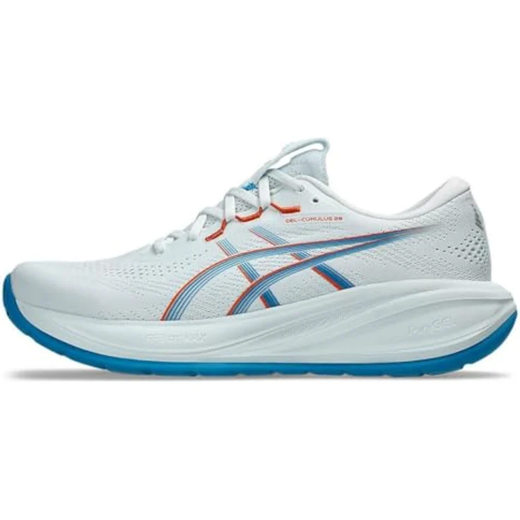 Asics GEL-CUMULUS 28, Herren Laufschuhe mit Gel-Dämpfung, weiss, Größe 43.5 – Bild 1