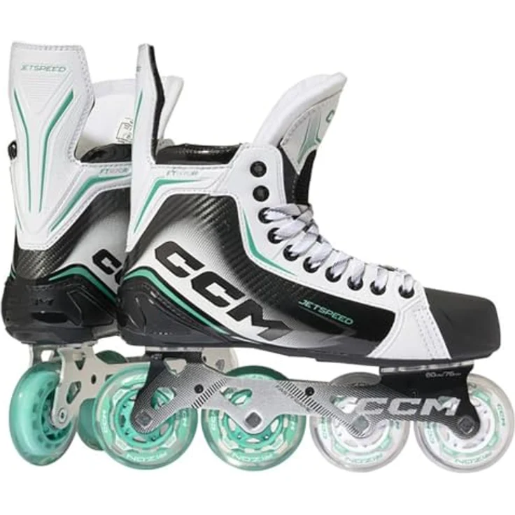 CCM JETSPEED FT870, Inline-Skates für Erwachsene, anatomische Passform, Größe 45.5, Aluminium-Chassis, ABEC 7 Lager – Bild 1