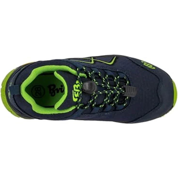 BRÜTTING Outdoorschuh Guide, robuster Wanderschuh mit Schnellschnürsystem und Vibram-Laufsohle, schwarz – Bild 5