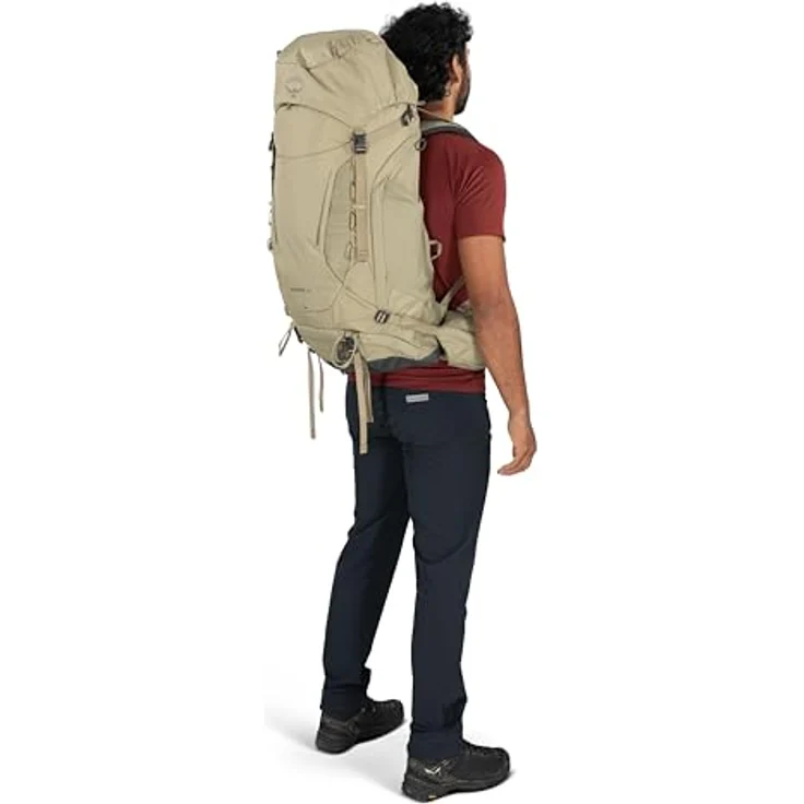 Osprey Kestrel 48 Trekkingrucksack, S-M, 79 cm, 100% Nylon, ideale Wanderlösung – Bild 14