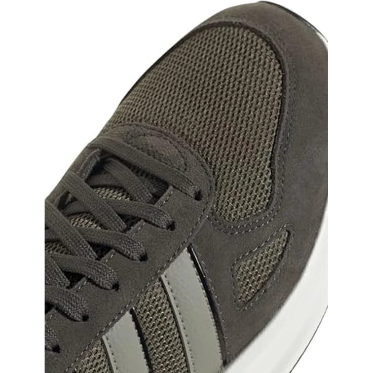 adidas Run 84 Herren Sneaker, Laufschuhe mit Cloudfoam Dämpfung und Leder-Overlays, grau – Bild 9
