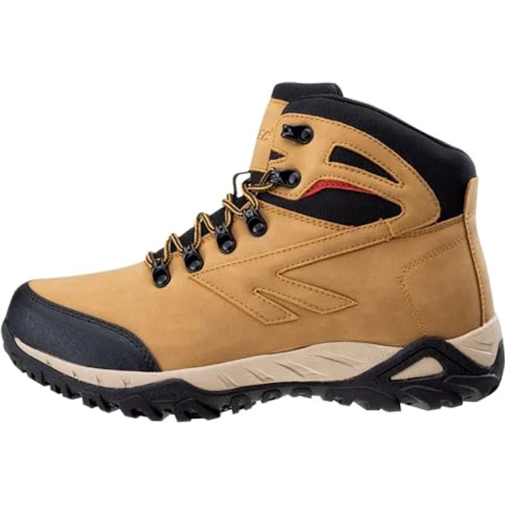 Hi-Tec Medin Mid, Herren Trekking Schuh aus Kunststoff, High-top, Schnürer – Bild 7