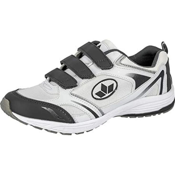 Lico Marvin V, Herren Laufschuhe mit Klettverschluss, Nylon-Obermaterial, Gummilaufsohle, Weiß, Größe 45 – Bild 1