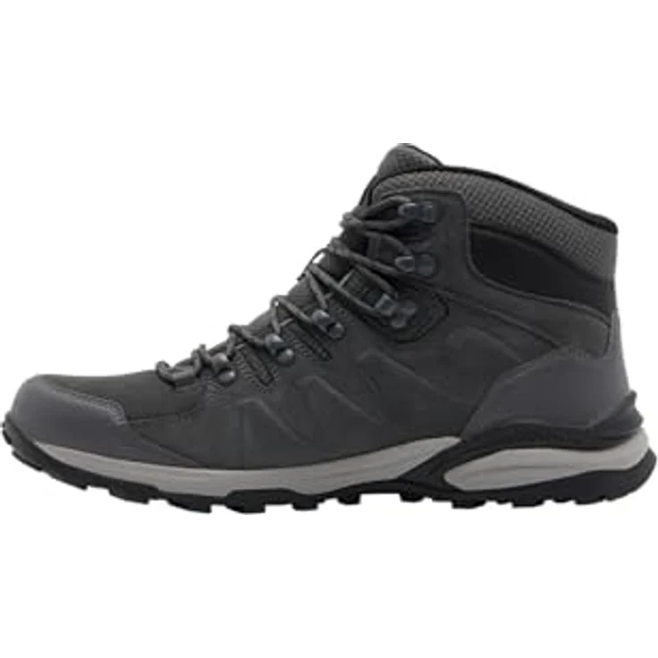 Jack Wolfskin REFUGIO TEXAPORE MID M, Robuster Hikingschuh aus Veloursleder mit vernähtem Zehen- und Fersenschutz, ideal für Frühlings- und Sommeraktivitäten – Bild 2