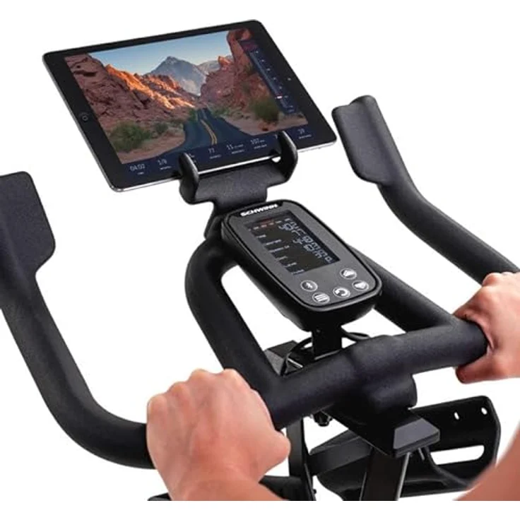 Schwinn Fitness Schwinn 800IC Speedbike mit Bluetooth Indoor Cycle mit Magnetwiderstand, 100-fache Stufeneinstellung mit Digitalanzeige, Zwift App. kompatibel, max. Benutzergewicht 150 kg. – Bild 4