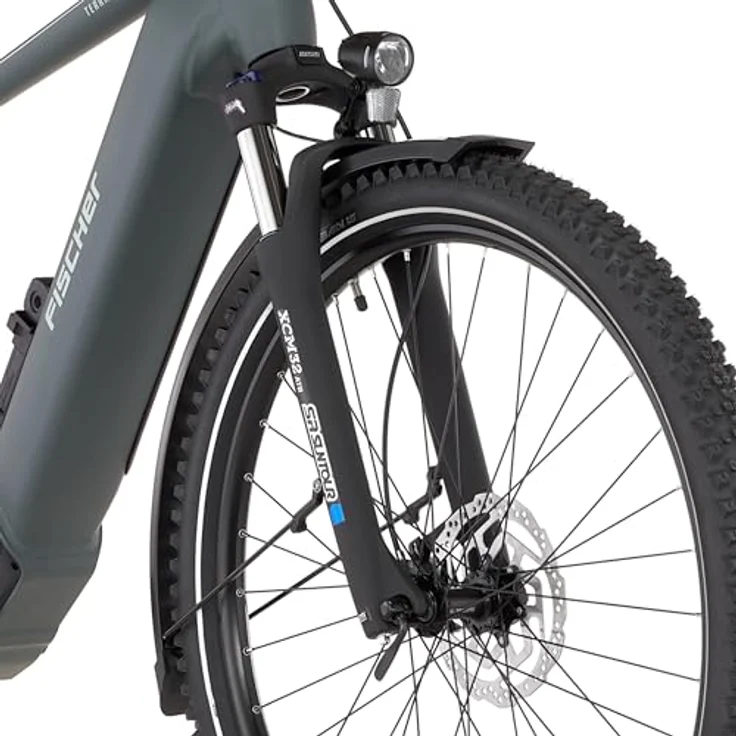 FISCHER E-Bike ATB TERRA 6.8I 711 Ultimate, 55 cm Rahmenhöhe, 711 Wh Akku, BROSE Mittelmotor, 9-Gang Kettenschaltung, StVZO-zugelassen – Bild 2