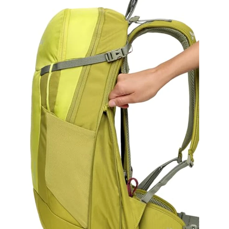 Vaude Wizard 18 L, Wanderrucksack aus 100% Polyester, gelb, 50 cm x 30 cm x 21 cm – Bild 4