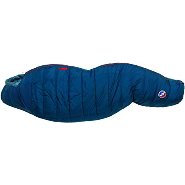BIG AGNES Sidewinder SL 20 Schlafsack für Seitenschläfer, Daunenfüllung, wasserabweisend, Regular blau – Bild 3