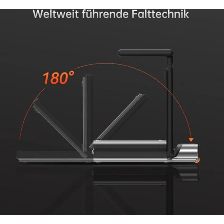 WalkingPad R3 Hybrid+, Laufband Klappbares für Zuhause 1-12km/h, Fernbedienung und LED-Anzeige, APP & Tablet Holder, Ultra-LEISER mit Doppelter Stoßdämpfung, Apple Watch Verbindung, Keine Montage - WALKINGPAD – Bild 8