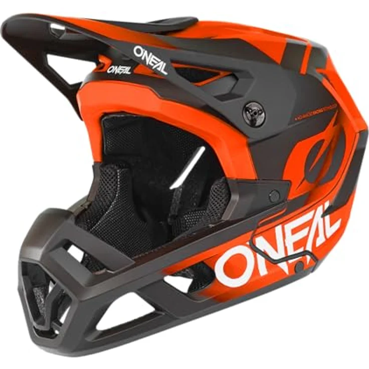 O'Neal SL1 STRIKE, Leichter Enduro Full-Face Helm mit optimaler Belüftung, schwarz/rot, L (59/60 cm) – Bild 1
