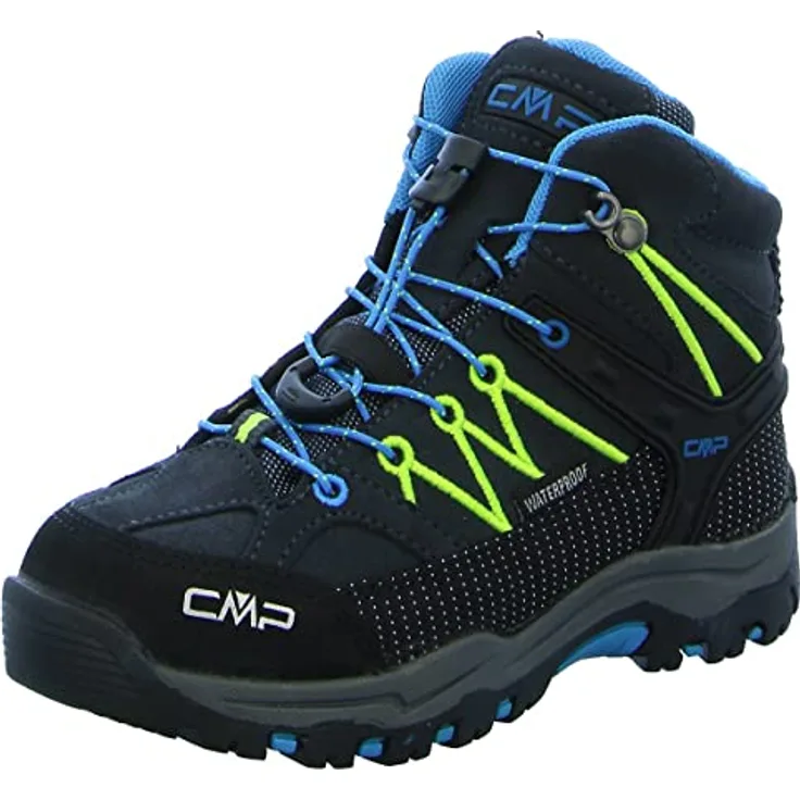 CMP Campagnolo Rigel Mid, Unisex Wanderschuhe für Kinder, grau, ideal für Bergwandern und Alltag