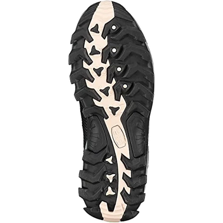 CMP RIGEL MID WMN TREKKING SHOES WP, Wasserdichte Wanderschuhe mit OrthoLite®-Technologie und FullOn GRIP-Sohle, Schwarz – Bild 6
