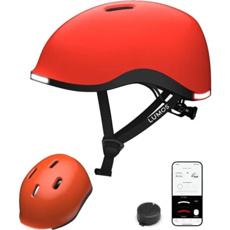 Lumen Labs Lumos Nyxel MIPS, Fahrradhelm Größe S mit MIPS-Sicherheitssystem, RGB-LEDs und Blinker – Bild 1