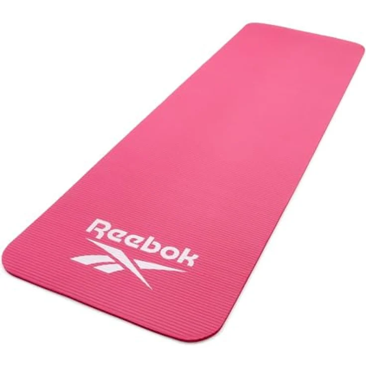 Reebok Training Mat - 10mm - Pink, Yogamatte mit rutschfester Unterlage und gepolsterter Oberfläche – Bild 2
