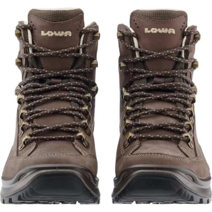 Lowa Renegade EVO LL Mid, Damen Wanderschuh aus Nubukleder, All-Terrain, espresso/anthrazit, fällt klein aus - bitte eine Größe größer bestellen, Größe 43,5 – Bild 3