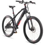Telefunken E-Bike M924 27,5 Zoll, Mountainbike mit 9 Gang Shimano Kettenschaltung, Hinterradmotor 250W / 36V Li-Ion Akku, sportliches Design