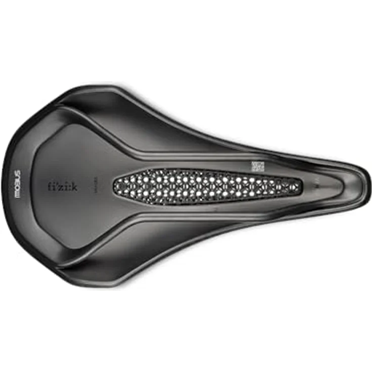 Fizik Vento Argo 00 Adaptive, 150mm 3D-Gedruckter Kurznasen-Rennradsattel mit zonaler Dämpfung, schwarz – Bild 5