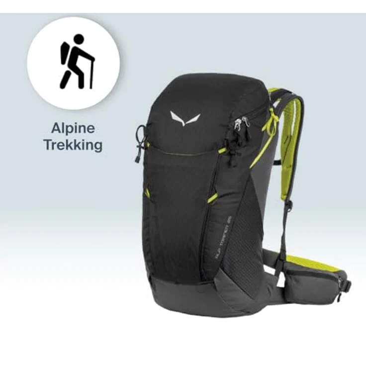 Salewa Alp Trainer 25L Rucksack, 55 cm, 100% Nylon, grün – Bild 3