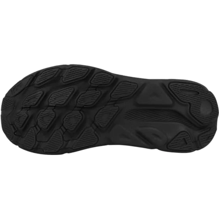 Hoka One One M Clifton 9, Laufschuh mit optimierter Dämpfung und reaktionsfreudiger EVA-Zwischensohle, Black/Black Black/Black, Größe 42.5 – Bild 6