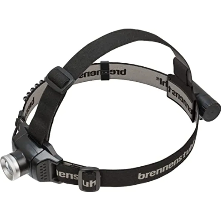 Brennenstuhl Akku LED Kopflampe LuxPremium KL 250AF mit austauschbarem Akku und Rotlicht (IP44, CREE-LED, max. Leuchtdauer 30h, inkl. USB Kabel) in schwarz