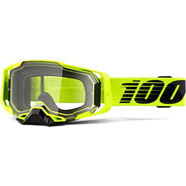 100%, ARMEGA Skibrille, Ultra HD-Linse, bruchsicher, Schnellwechselsystem, mit abnehmbarem Nasenschutz – Bild 2