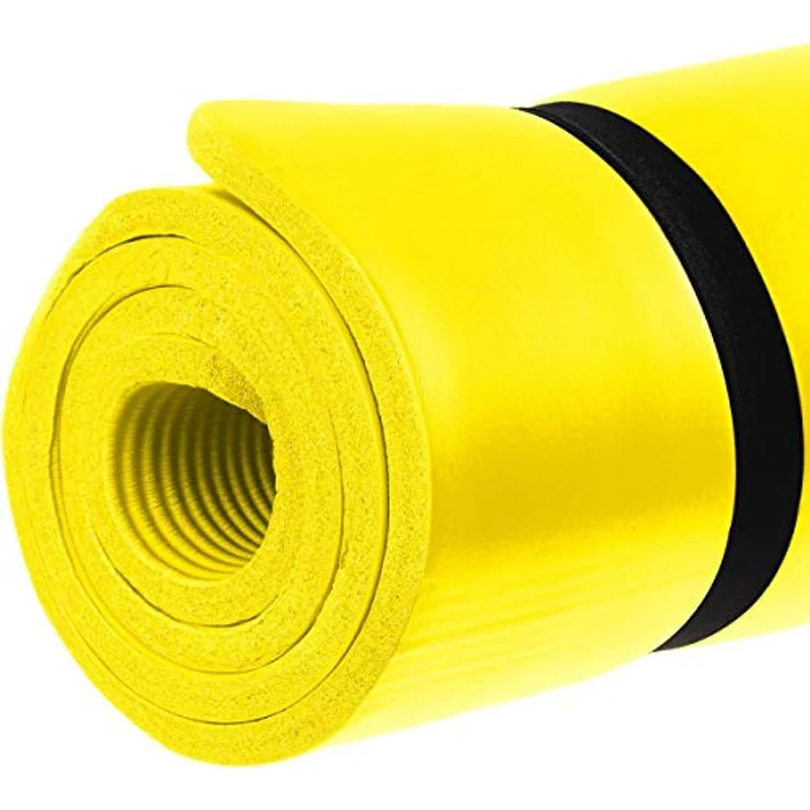 MOVIT® Gymnastikmatte, rutschfest und hautfreundlich, 10/15 mm, 3 Größen & 12 Farben, inkl. Tragegurt – Bild 4