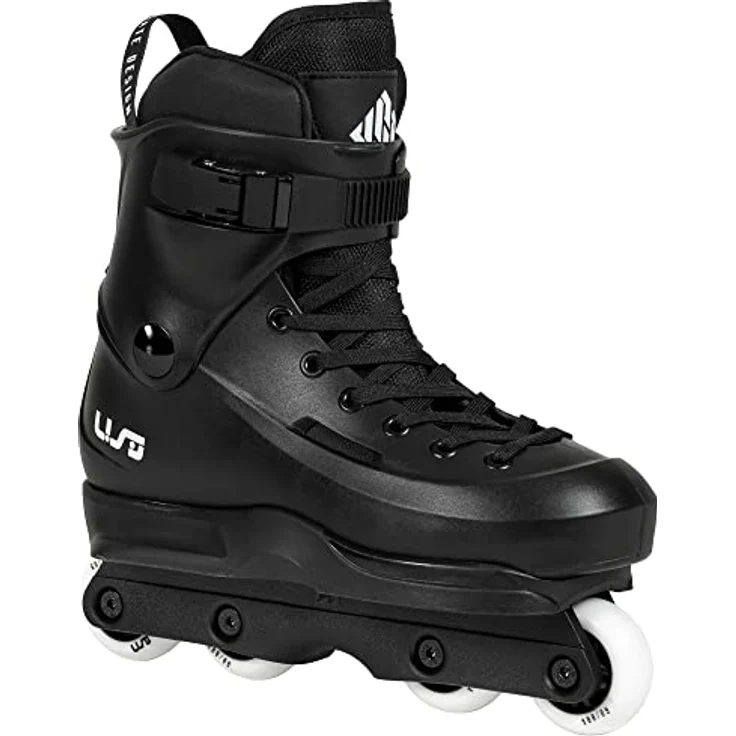 USD Inline Skates Sway 60 XXI, Schwarz, Unisex, 60mm/88A Rollen, ABEC 7 Pro Kugellager, für aggressive Stunts und Skatepark – Bild 2