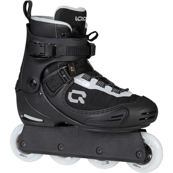 Iqon Ag 30 Lite Inline-skates Schwarz EU 42-43 Schwarz EU 42-43, Rollschuhe von Iqon mit verstellbaren Größen (42, 42.5, 43) – Bild 2