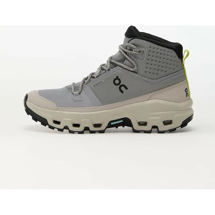 ON Damen Cloudrock Wanderschuhe, hochgeschnitten, Netz-Obermaterial, grau, Größe 37.5-43