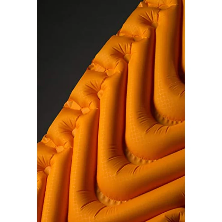 Klymit Insulated V Ultralite Sleeping Pad, Orange, One size - Isomatte mit ample width, lofted air pockets und dynamic side rails – Bild 5