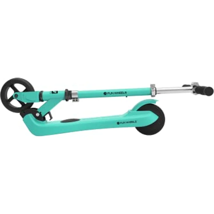 Rebel FUN WHEELS ZAB0031B, Elektrischer Scooter für Kinder, leicht und robust, blau, max. Tragfähigkeit 50 kg – Bild 3