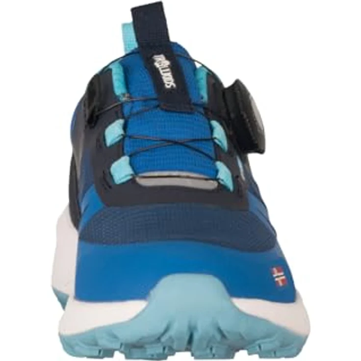 Trollkids Trollfjord Hiker Low XT, Wanderschuhe für Kinder, Harbor Blue/Aqua Haze, Gr. 28 EU – Bild 3