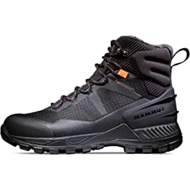 Mammut Blackfin III Mid DT Women, Wanderschuhe mit Vibram-Profilsohle, wasserdicht und atmungsaktiv, Schwarz, Größe 38 2/3 – Bild 1