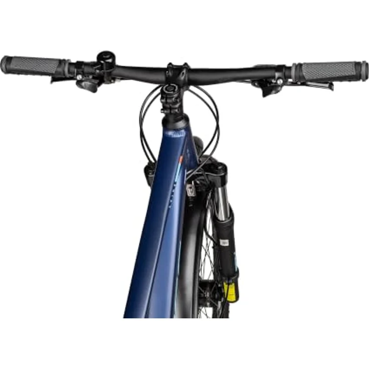 Axess Mountainbike Stipe 26 DX, 14 Gang Shimano Tourney RD-TX801 Kettenschaltung, mechanische Scheibenbremsen, Straßenausstattung, blau – Bild 4