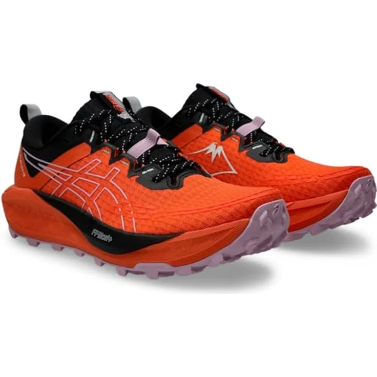 ASICS GEL-Trabuco 13, Trailrunningschuh mit ASICS GEL-Technologie und ASICSGRIP-Gummi, NOVA ORANGE/LIGHT UBE, Größe 40 – Bild 4