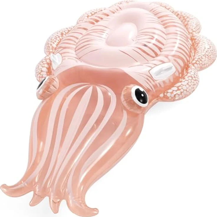 Intex Cuttlefish Float, Luftmatratze in Tintenfisch-Form, 191x117x30 cm, 2 Haltegriffe, geeignet für Kinder ab 6 Jahren – Bild 1