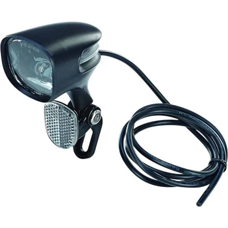 Prophete E-Bike Scheinwerfer 80 Lux, LED mit OSRAMLED 360°, StVZO geprüft, ABS Halterung – Bild 1