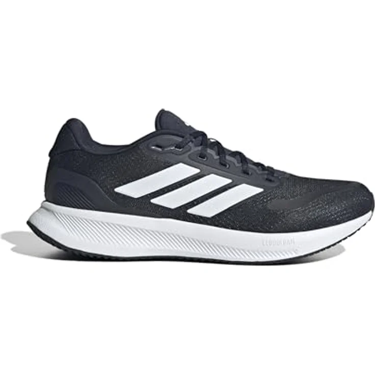 adidas RUNFALCON 5, Herren Laufschuh in Blau, Größe 7.5 mit optimaler Dämpfung und atmungsaktiver Obermaterialkombination – Bild 3