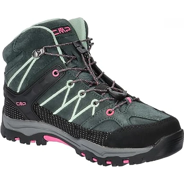 CMP Kinder-Allwetterstiefel KIDS RIGEL MID TREKKING SHOES, grau, wasserdicht mit CLIMA PROTECT-Membran, EU Größe 34 – Bild 9