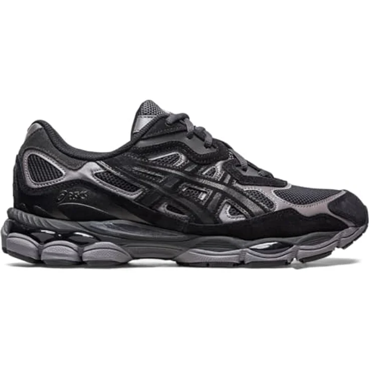 ASICS GEL-NYC, Sneaker mit GEL™-Technologie und rutschfester Gummi-Sohle, Graphitgrau/Schwarz – Bild 2