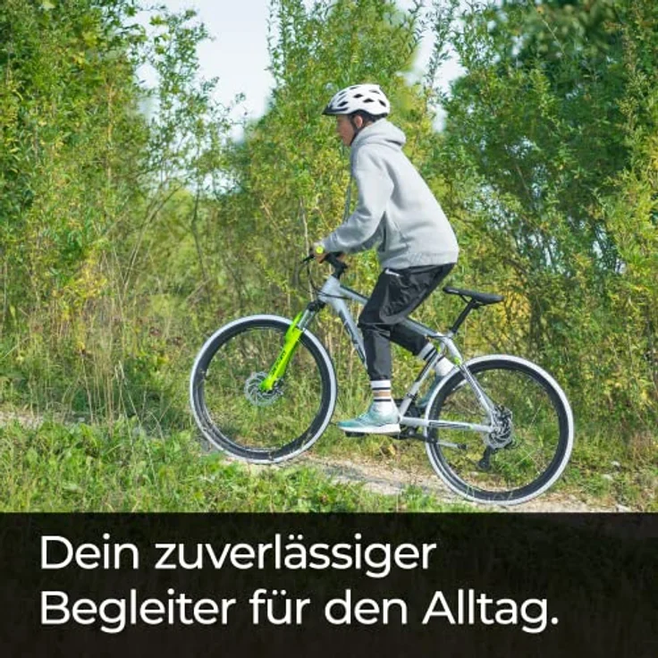 Zündapp FX27 Mountainbike 650B, Hardtail 27,5 Zoll, 21-Gang, Rahmenhöhe 48 cm, grau grün – Bild 7