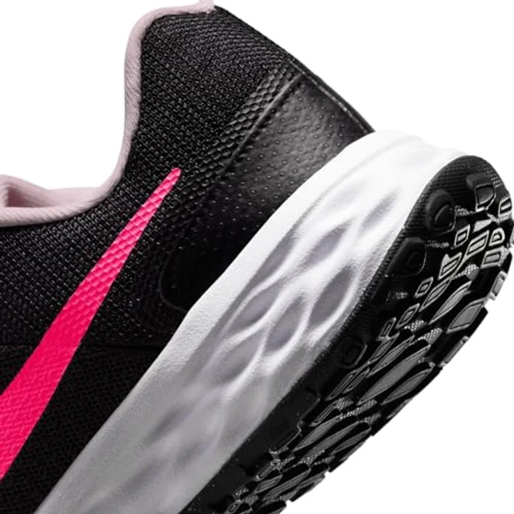 NIKE Revolution 6 Nn (Gs) Laufschuhe Kinder, atmungsaktiv, schwarz, Größe 38,5 – Bild 4