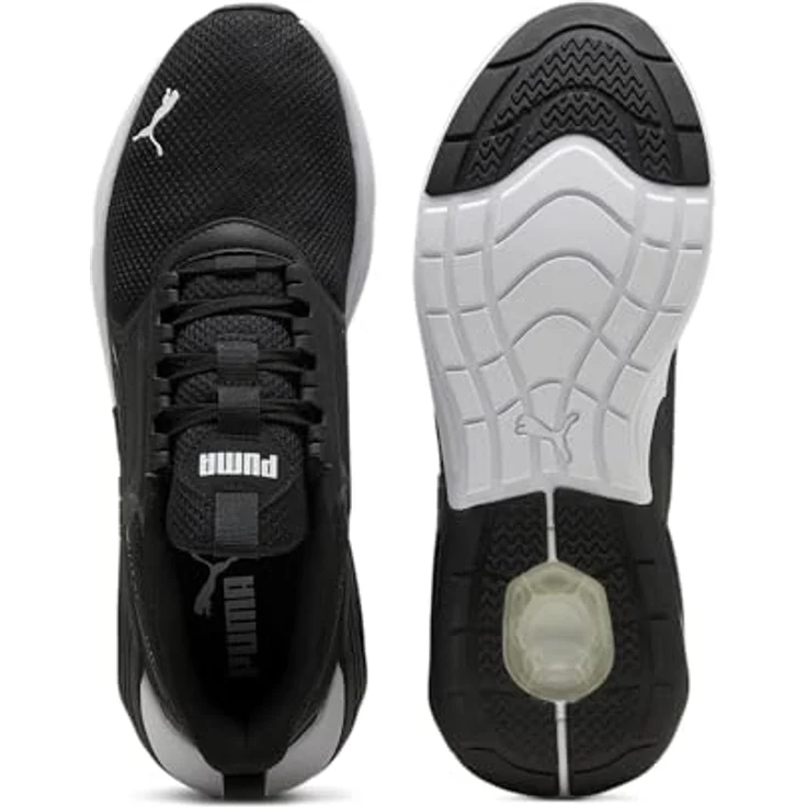 Puma X-Cell Nova FS, Herren Laufschuhe mit Softfoam+ und Ultraweave-Technologie, Schwarz, Größe 46 – Bild 4