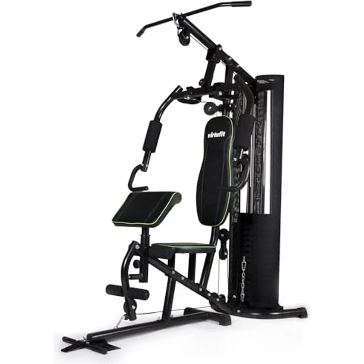VirtuFit KH100 Kraftstation, Multifunktions Home Gym mit Latzugturm, Pull-Up Maschine und Platzsparendem Design – Bild 3