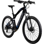 ZÜNDAPP Z898 E-Bike E Mountainbike 27,5 Zoll Pedelec 24 Gang Scheibenbremsen, schwarz/blau, für 170-190 cm - Preisvergleich