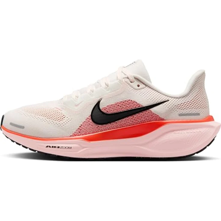 Nike Air Zoom Pegasus 41 Damen Laufschuh, beige, mit atmungsaktivem Mesh, reaktionsfreudiger Dämpfung und Gummi-Außensohle – Bild 1