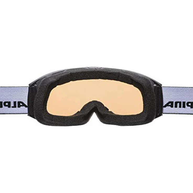 ALPINA NAKISKA Q-LITE, verspiegelte OTG Skibrille mit kontrastverstärkender Scheibe, 100% UV-Schutz, black matt, one size – Bild 3