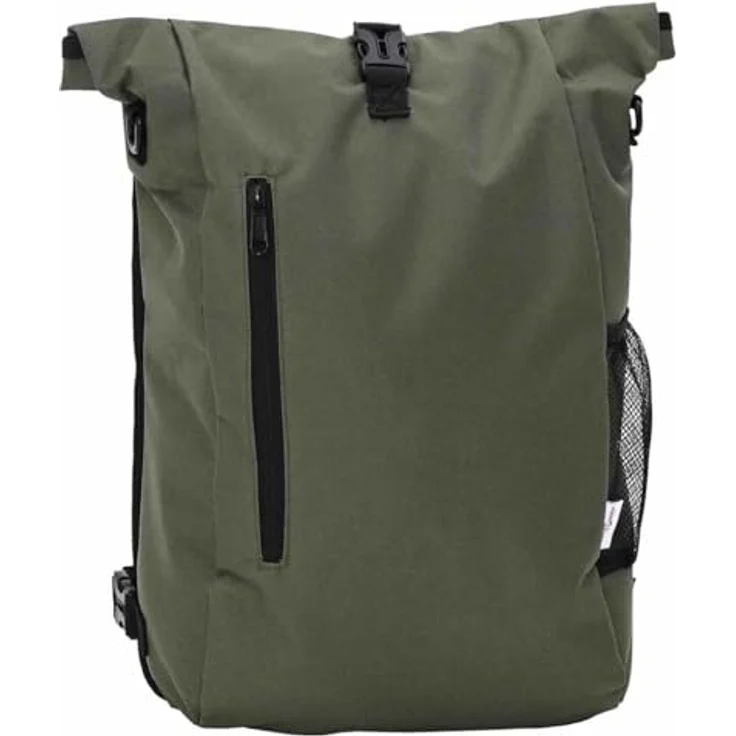 vidaXL Velotasche Gepäckträgertasche, wasserabweisend, 20 Liter Volumen, Rolltop-Verschluss – Bild 1
